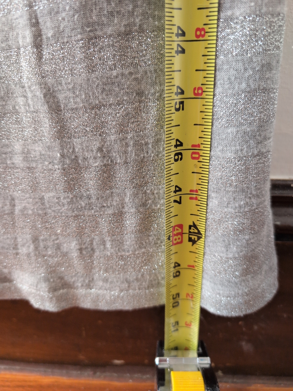 Shimmery Silver Maxi Strapless Dress W/ Pockets From White House Black Market XS